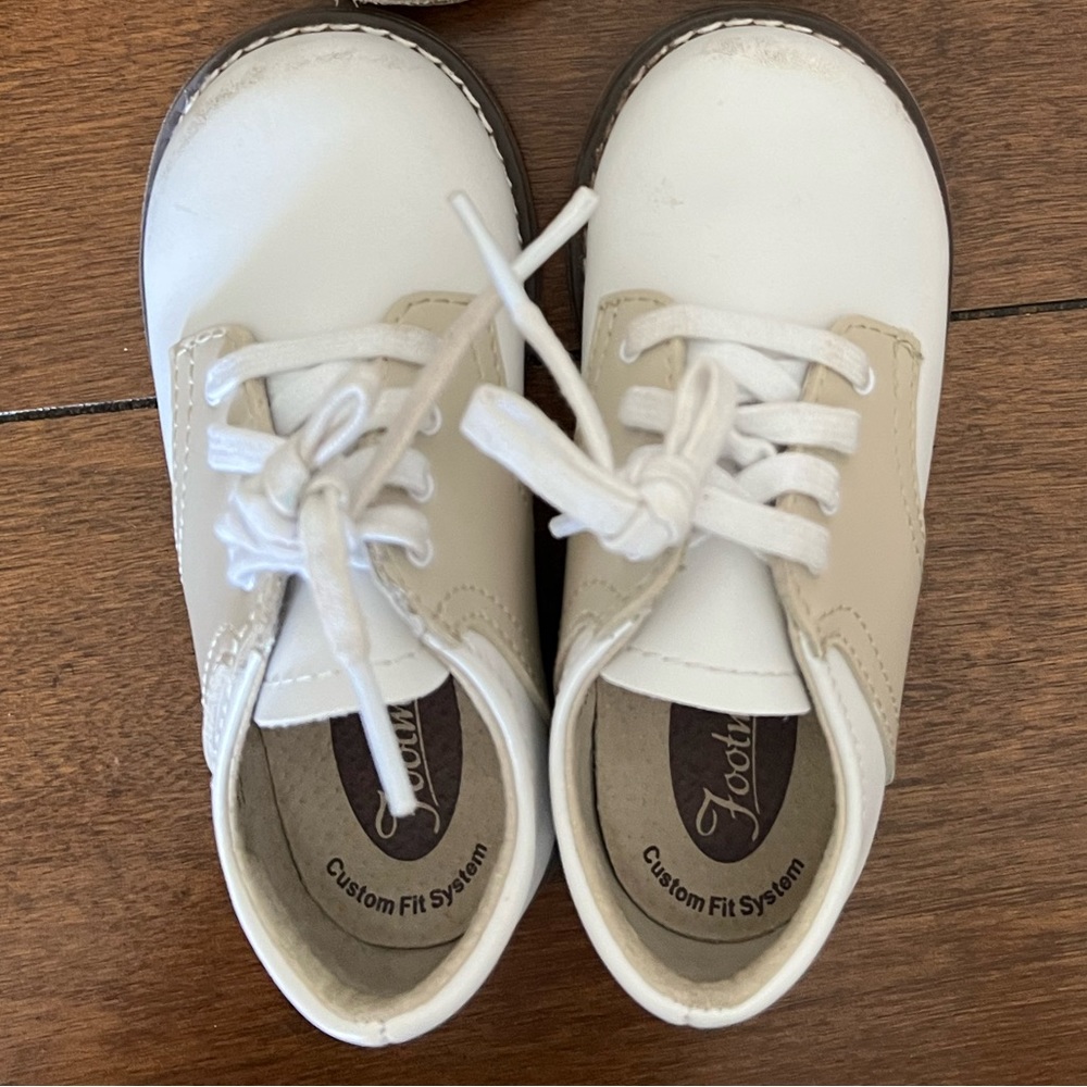 Toddler boys footmates saddle Oxford